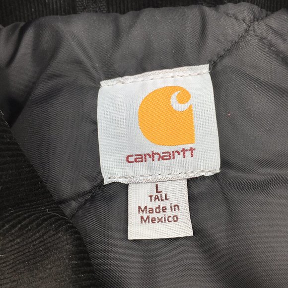 Carhartt Big & Tall Men's Loose Fit Firm Duck Insulated Traditional Coat - Picture 3 of 3